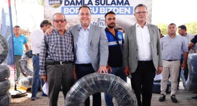 Manisa Büyükşehir’den Alaşehir’e 13,2 milyon TL’lik damla sulama desteği