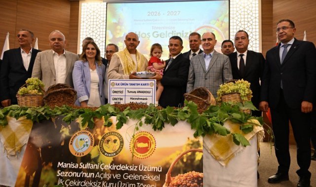 Manisa’da İlk Kuru Üzüm 4 Bin Liraya Satıldı
