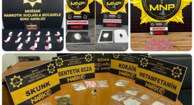 Manisa'da Uyuşturucu Operasyonları: 55 Tutuklama