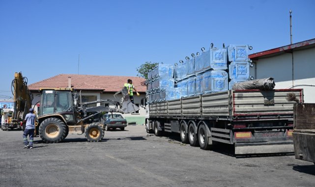 Salihli’ye Yeni Çöp Konteyneri Desteği