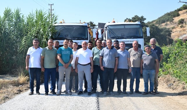 Sarıgöl’de Üreticilerin Yolu Yenileniyor