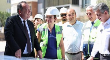 Soma’da 20 milyon liralık altyapı yatırımı sürüyor