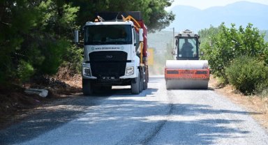 Soma’da Mahalle Yollarına Asfalt