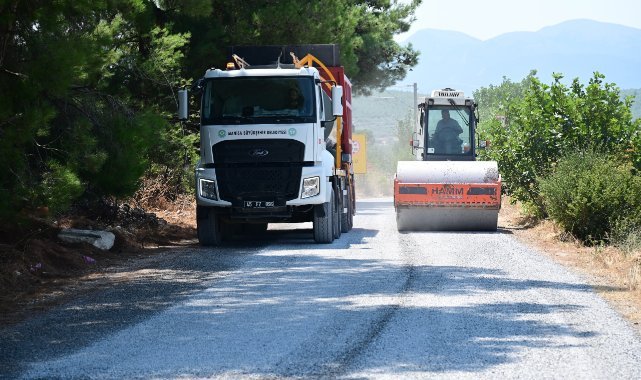 Soma’da Mahalle Yollarına Asfalt