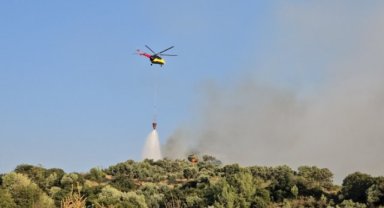Turgutlu’da Makilik Alanda Yangın