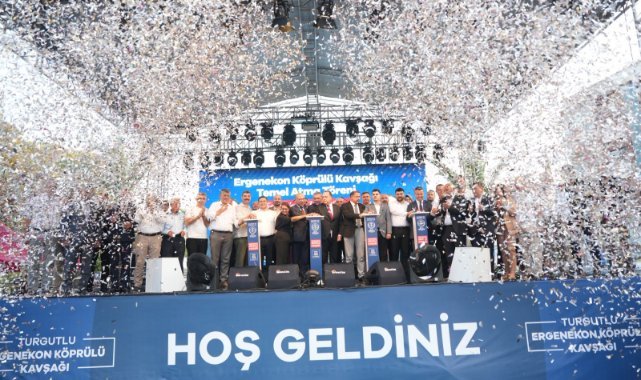 Turgutlu’da Ulaşım İçin Dev Yatırım: Ergenekon Köprülü Kavşağı’nın Temeli Atıldı