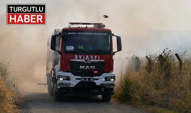 Turgutlu’da Yangın: 40 Dönüm Alan Zarar Gördü