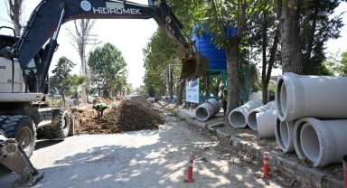 Alaşehir’de taşkın riskine karşı 1,2 kilometrelik yeni kolektör hattı