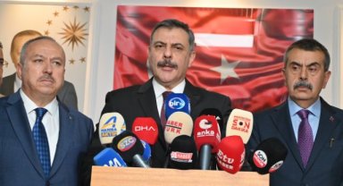 Bakanlar Çiftçi ve Tekin, Turgutlu’da yaralanan öğrencileri ziyaret etti