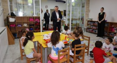 Başkan Balaban Miniklerin Eğitim Heyecanına Ortak Oldu