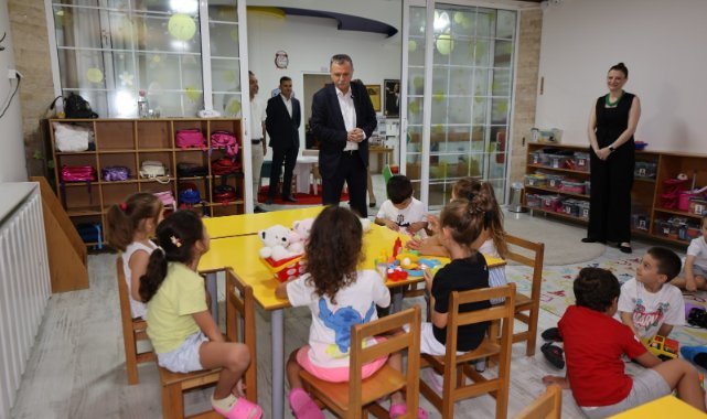 Başkan Balaban Miniklerin Eğitim Heyecanına Ortak Oldu