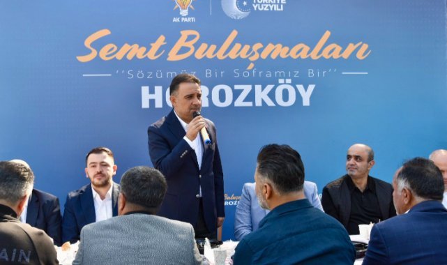 Baybatur, Horozköy’de vatandaşlarla buluştu
