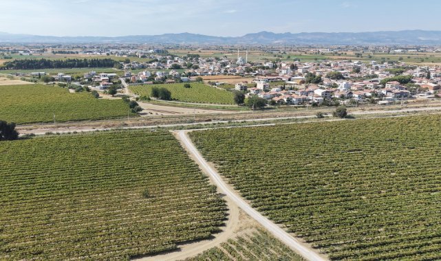 Karaağaçlı’da Ova Yolları Düzenlendi, Sokaklara Kilit Parke Döşendi
