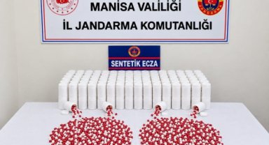 Kırsal Alana Gizlenen 12 Bin 450 Sentetik Hap Ele Geçirildi