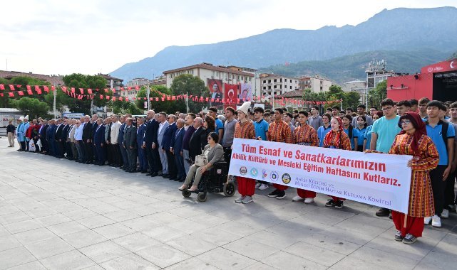 Manisa’da Ahilik Kültürü ve Mesleki Eğitim Haftası Kutlanıyor