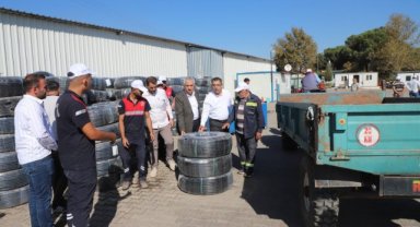 Manisa’da üreticilere damlama sulama desteği sürüyor