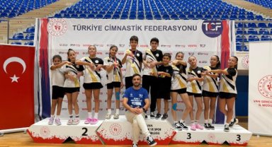 MANİSALI CİMNASTİKÇİLER VAN’DAN DERECELERLE DÖNDÜ