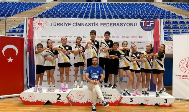MANİSALI CİMNASTİKÇİLER VAN’DAN DERECELERLE DÖNDÜ