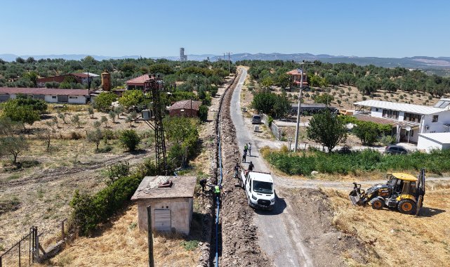 Soma Avdan’da 30 Yıllık İçme Suyu Hattı Yenilendi