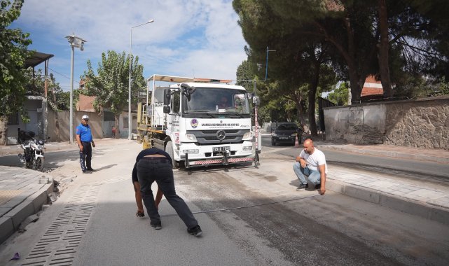 Şüheda ve Park Caddelerinde Yol Çalışmaları Tamamlandı