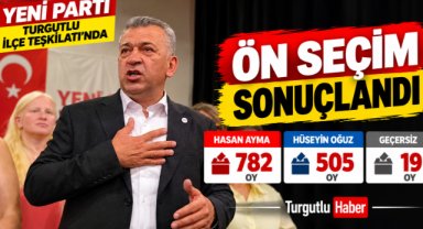 Yeni Parti'de Ön Seçimi Kazanan Hasan Ayma Oldu
