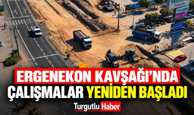 Ergenekon Kavşağı’nda çalışmalar yeniden başladı!