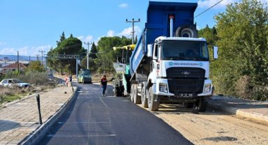 Köprübaşı’nda Asfalt Çalışması Sürüyor
