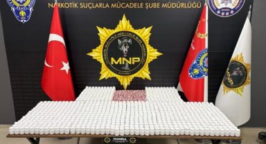 Manisa’da 57 Bin Sentetik Hap Ele Geçirildi: 2 Kişi Tutuklandı