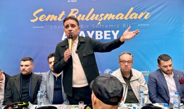 Murat Baybatur Alaybey Mahallesi’nde Vatandaşlarla Buluştu