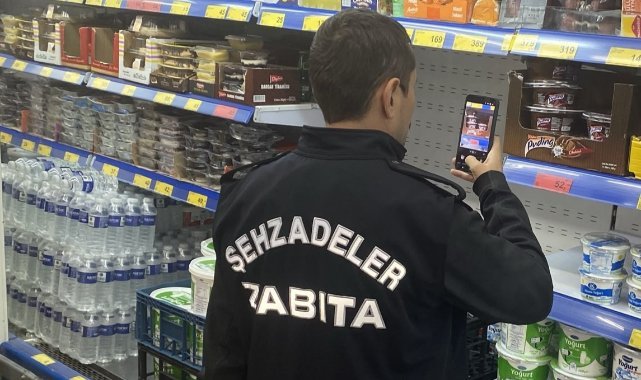 Şehzadeler’de zincir marketlere sıkı denetim