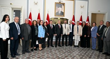 Vali Özkan, Muhtarları Ağırladı