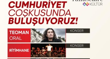 Yunusemre’de Cumhuriyet Bayramı Sanat ve Müzikle Kutlanacak