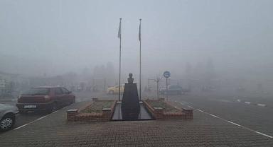 Turgutlu'da Yoğun Sis Etkili Oldu