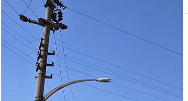 Turgutlu'da kopan elektrik teli nedeniyle kara yolunda ulaşım aksadı