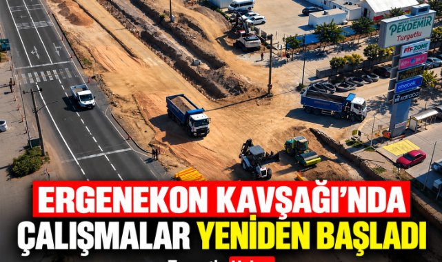 Ergenekon Kavşağı'nda çalışmalar yeniden başladı!
